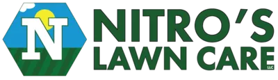 A picture of the nitro lawn care logo.